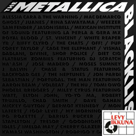 classics in the metal 4cd box-set|Metallica and Various Artists The Metallica Blacklist (4CD) Boxed .